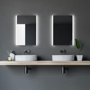 Badezimmerspiegel LED 50x70cm - TALOS LOFT