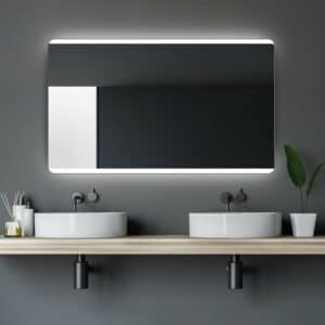 Badspiegel LED 120 x 70 cm - TALOS CHIC